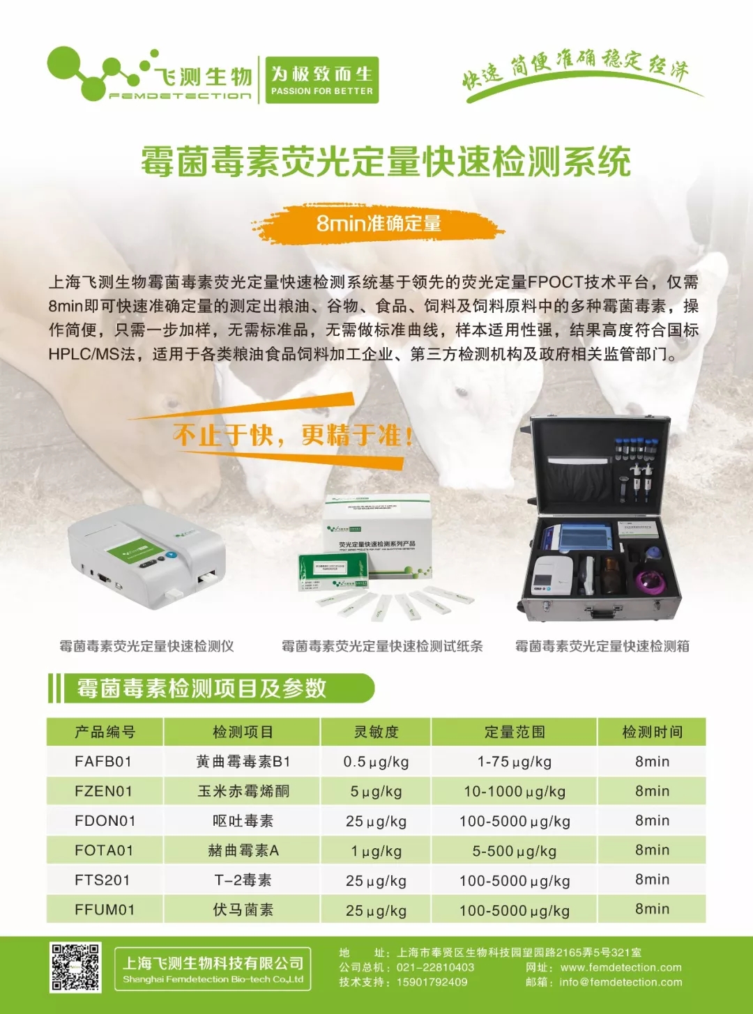 上海飛測生物基于熒光定量FPOCT技術平臺