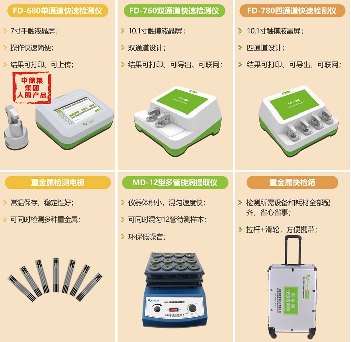 蔬菜水果電化學重金屬銅快速檢測儀